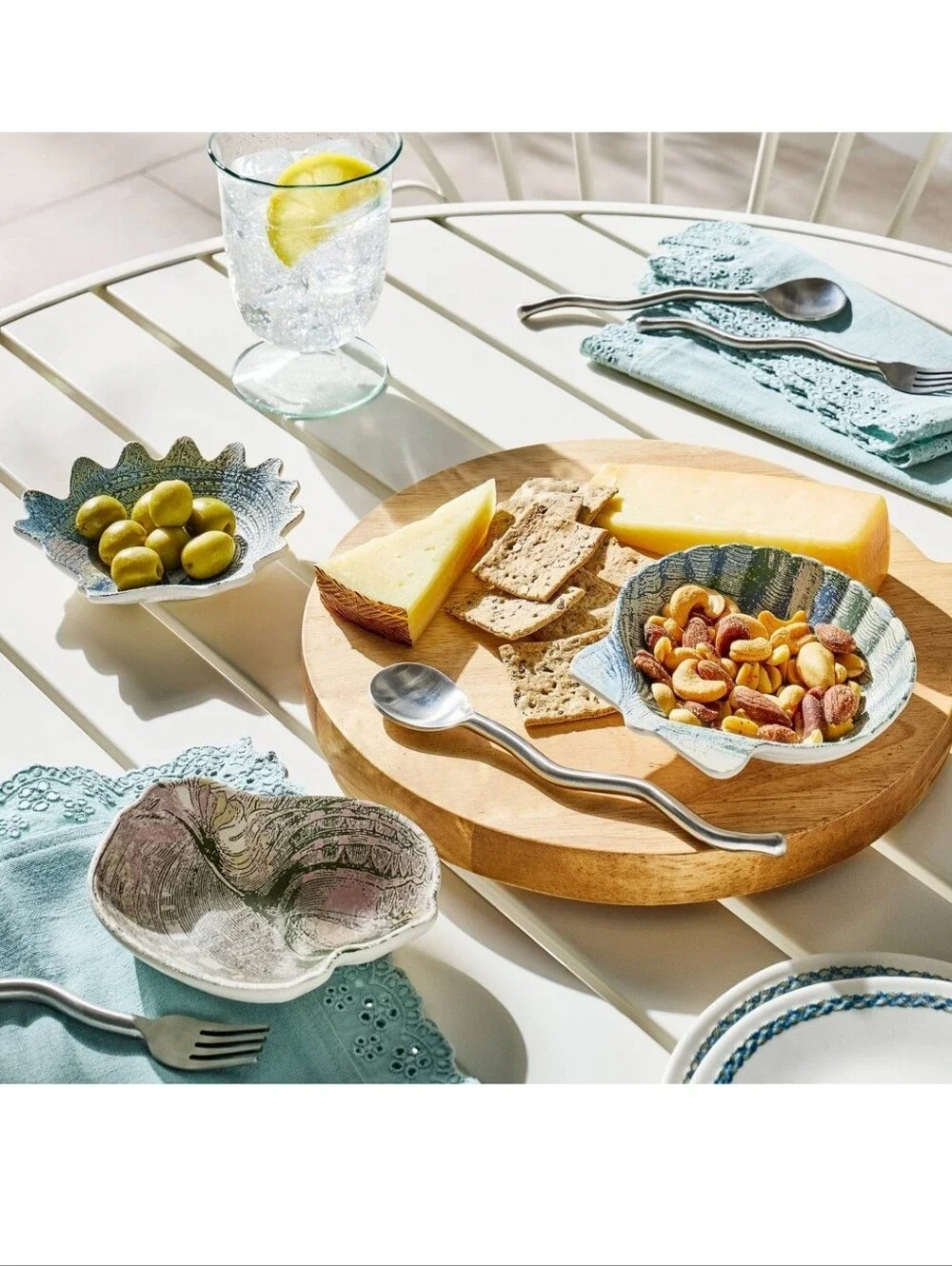 Melamine Shell Figural Conch Mini Bowl Set Of 4 Threshold Studio McGee